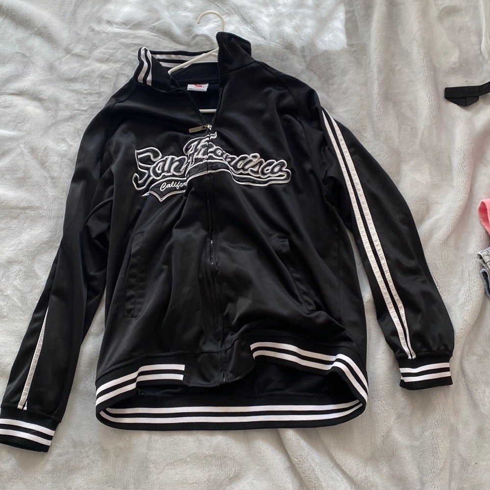 Graphic Zip up hoodie